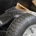 YITAMOTOR Tow-Behind Lawn & Garden Broadcast Spreader, Fertilizer Spreader with 13" Pneumatic Tires and Adjustable Flow Control Lever, for Fertilizer, Grass Seed, Salt, Ice Melt, 130 lbs Capacity