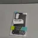 NZND Case for Samsung Galaxy S21 FE with Tempered Glass Screen Protector (Maximum Coverage), Full-Body Protective [Military-Grade], Built-in Kickstand, Heavy-Duty Case (Blue)