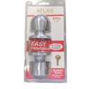 Atlas Tulip Style Door Knob - Entry Satin Chrome