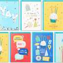 Hallmark Birthday Cards Assortment, 36 Cards with Envelopes (Bright Birthday Wishes), 4" x 6"