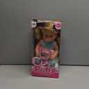 SMILESSKIDDO Baby Doll, 12 inch Interactive Talking Doll with Hair, Bottle, Soft Vinyl Body and Other Accessories, Realistic 12 Sound Modes & Pee Function  Perfect Pretend Play Toy for Toddlers (Pink)