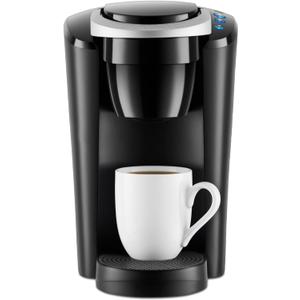 Keurig K-Compact Single-Serve K-Cup Pod Coffee Maker, with 3 Brew Sizes, Smart Start Feature, 36oz Removable Reservoir, Black