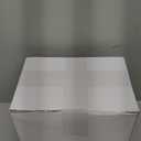 24 Pieces 8 Inch Disposable Cake Containers with Lids Plastic Serving Tray Clear Platters with Clear Lids Round Disposable Cake Holder for Storing Party Takeout Food Catering Display (White)