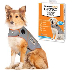 ThunderShirt for Dogs, Large, Platinum Sport - Dog Anxiety Relief Calming Vest