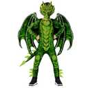 Morph Dragon Costume For Kids, Dragon Wing Costumes For Boys, Halloween Costumes Kids, Boys Halloween Costume (Medium, Green)