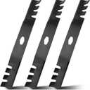 ZT1 54 Blades for Cub Cadet Troy Bilt 742P05286-X Ultima ZT1 ZT2 ZTS2 Enduro XT1 XT2 54 inch Cutting Deck Lawn Mower Replace 742P05086X 742-05086-X 742-05530-X Mower Blade (High Lift)