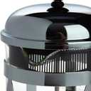 Bodum 17oz Chambord French Press Coffee Maker, High-Heat Borosilicate Glass, Polished Stainless Steel Made in Portugal
