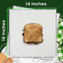 Extra Large - (100 Sheets) - Sandwich Wrapping Paper Sheets With Foil Backing - Burrito Wrappers Sandwich Paper Wrap - Food Wrapping Deli Sheets - 14 x 16 Inches