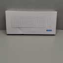 Wireless Keyboard and Mouse Combo, Full-Sized Wireless Keyboard and Adjustable DPI Mouse, 2.4GHz USB Receiver, Silent Keyboard and Mouse for PC, Windows, MAC, Desktop, Laptop   (Purple)