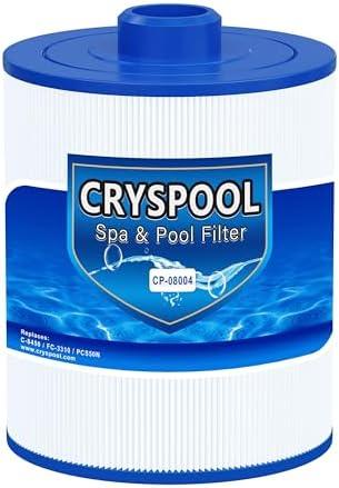 Amazon.com: Cryspool 08004 Filter Compatible with C-8450, FC-3310, PCS50N, 100593, 3301-2261, Maax Spas, 50 Sq. Ft Spa Filter Cartridge, 1 Pack : Patio, Lawn & Garden