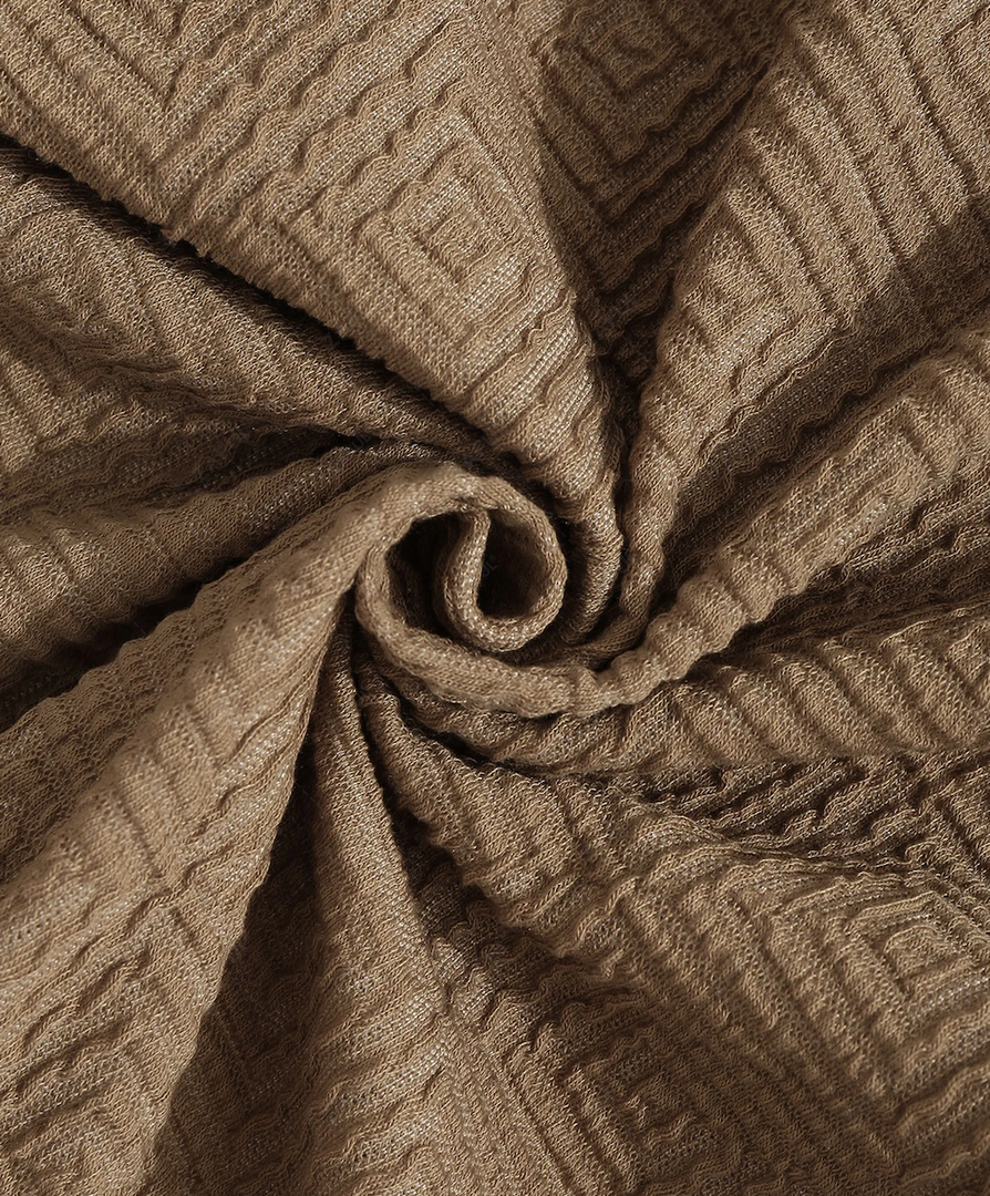 2 Pcs  Hand Towels for Bathroom Decor, Chocolate Brown 00% Cotton Absorbent Decorative Towels for Bathroom Kitchen, 13.7 x 29.5 Inch