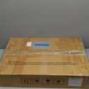 Night Stand with Charging Station,Fingerprint Lock Bedside Table with Drawers,Farmhouse End Table and Nightstand,Small Side Table for Bedroom,Living Room (White-with Fingerprint Lock, 1-Pcs)