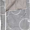 Happy Nappers: Pillow & Sleepy Sack Medium - Grey Shark - 54 x 20inches, 2-in-1:Plush Animal Opens Into Sleeping Bag, Soft Play & Nap Character, Kids 3 and up