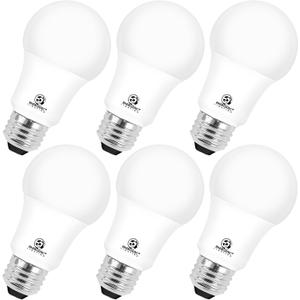 Energetic 6-Pack 100 Watt LED Bulb Daylight 5000K, Dimmable, 1500 Lumens 12.5W, E26 Medium Base, 15000 Hrs, ETL Listed