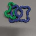 Outward Hound Bone Tugz Tug-of-War Dog Chew Toy, Blue