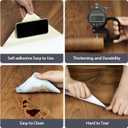 TANONE Thickened Wood Grain Contact Paper, Wood Peel and Stick Wallpaper 23.6" x 118", Easy to Install Self-Adhesive Decorative Vinyl Film Wall Paper, Waterproof & Durable for Furniture Covering