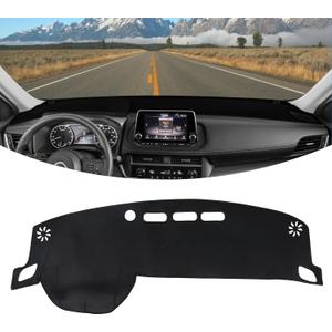 Dash Cover for Nissan Rogue 2021-2025 2026 Accessories Flannel Dashboard Cover Dash Cover Mat
