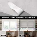 LazBlinds Cordless Roman Shades for Windows, Light Filtering Thermal Insulated Window Blinds, Lightweight Fabric Blinds for Indoor Windows, 27" W x 60" H, Beige