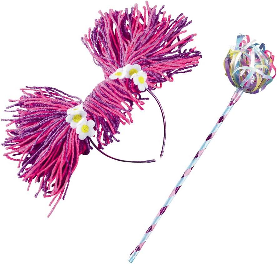 Abby Cadabby Headband & Wand (One Size, As Shown)