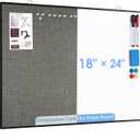 ARCOBIS Cork Board White Board Combo, 24" x 18"