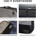 Large Packing Cubes for Travel - 5pc Packing Cubes for Suitcases - Lightweight Luggage Organizer Bags (Non-Compression)