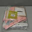 Kiwayo Baby Shower Decorations for Girl- Rose Gold Glitter Banner, Tissue Paper Poms, Round Dots Garland and Tassels Garland- Baby Girl Gender Reveal Birthday Party Decorations