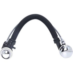 Aramox Overflow Drain Pipe, Bathtub Overflow Drainer Concealed Flexible SPA Bathtub Overflow Drain Pipe for Kitchen Bathroom