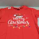 Merry Christmas Lights Red Santa Hat Xmas Family Men Women T-Shirt, S