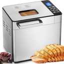 EUHOMY 2LB Bread Maker Machine 13 Programs BreadMaker, Bread Machine with 3 Loaf Sizes and 3 Colors For Beginner, Fruit & Nut Dispenser, 13 Hours Timer, Dough Maker, Non-stick Pan, Yogurt, Ultra Fast