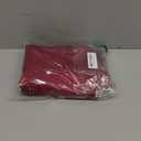 Romanstile Christmas Jacquard Rectangle Tablecloth - Burgundy Waterproof Damask Rose Floral Pattern Decorative Table Cloth, Heavy Weight Fabric Table Cover for Dining/Party/Holiday - 60 x 84 Inch