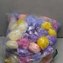 Sunnyray 100 Pcs Bath Loofahs Bulk, Bath Puffs Pack, Exfoliating Bathing Sponges for Women Men Cleaning, Assorted Color Mesh Balls for Travel, Home Body Washing, 6 Colors