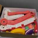 HYES Upgraded 5 in 1 Baby Walker and Activity Center for Baby Girl, Learning to Walk, Sit to Stand, Early Learning Push Toys for Infant 12 Months, Walking Toys Gift for Toddler Girls, Red