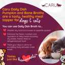 Caru - Daily Dish Beef Bone Broth - Meal Topper for Dogs & Cats - Supports Overall Pet Health - Pour-Over Broth for Wet/Dry Food - Human Grade Ingredients - Non-GMO - Made in USA - 17.6 oz - 1 Pack (EXP 05/18/26)