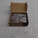 Chibery 20 Pack 1" Overlay 3D Soft Close Concealed Hinge for Face Frame Door, Smooth Slow Self Closing Hinges, Satin Nickel, Hidden 105 Open Angle Stainless Steel Hinge for Kitchen Cabinet Door