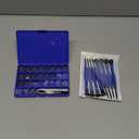 Upgrade Version Magnetic Eye Glass Repairing Kit, Eyeglass Repair Tool Kit with Compact Screw Box Include Nose Pads, Precision Screwdriver Set, Screws, Tweezer for Eyeglass, Sunglass, Spectacles Watch