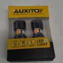 AUXITO Latest CANBUS 3157 Switchback LED Bulbs 3057 3457 4157 Dual Color Amber/White Anti Hyper Flash Built-in Resistor Error Free Turn Signal Lights and DRL/Parking Lights, Pack of 2