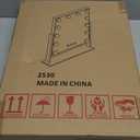 Vanity Mirror with Lights, 13'' x 11'' Lighted Makeup Mirror for Desk, Hollywood Mirror with 12 Dimmable Bulbs, 3 Color Modes, Smart Touch Control, 360Rotation, Valentines Day Gifts for Her