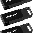 PNY Elite Type-C 64GB USB 3.2 Flash Drive Up to 120MB/s Read, Up to 10x Faster Write Than USB 2.0, Reliable Design, Durable & Portable for Everyday Store & Share, Type-C Connector, 5-Pack