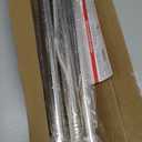 Chrome Shower Curtain Rod 31 to 80 Inch,1 Inch Diameter Adjustable Spring Tension Curtain Rod No Drilling Stainless Steel Telescoping Rod,No Rust