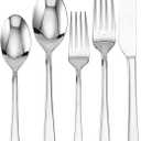 Mikasa, Rockford Flatware Service for 4, 20 Piece Set, 18/0 Stainless Steel Silverware Set
