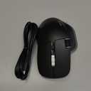 TECKNET Wireless Mouse, Bluetooth Mouse (BT5.3/5.0 & 2.4G) Rechargeable Ergonomic Optical Mouse with 6 Adjustable DPI, Side Scroll, Quiet Clicks, USB A Receiver, 7 Buttons, Wide Compatibility  Black