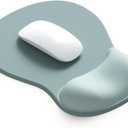 ErgoComfort Gel Wrist Rest Mouse Pad-Ergonomic Office Mousepad with Wrist Support-Non-Slip, Design Desk Accessories Mat for Home&Game Decor (06Azure Dream)