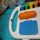 Baby Einstein Musical Mix N Roll 4-in-1 Push Walker, Activity Center, Toddler Table & Floor Toy, 100+ Songs & Phrases, DJ Station with Piano