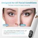Blackhead Remover Pore Vacuum, Electric Facial Pore Extractor with Silicone Probes & Vibration Tech, 3 Suction Levels Pore Cleaner for Facial Cleansing, USB Rechargeable