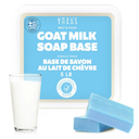 5Lb Goat Milk Soap Base - SLS/SLES Free, No Palm Oil, Organic - Melt and Pour Goats Milk Soap Making Supplies - All Natural, Gentle on Skin, Moisturizing, Perfect for DIY Projects