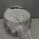 12 Inch Large Plant Pots for Indoor or Outdoor Plants, Wide Water Ripples Flower Pots with Drainage Holes & Saucer, Plastic Planters Set for Garden & Home Decor (White)