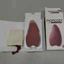 Momcozy Warming Lactation Massager 2-in-1, Soft Breast Massager for Breastfeeding, Heat + Vibration Adjustable for Clogged Ducts, Improve Milk Flow, Engorgement (Red)