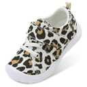 BARERUN Toddler Little Kid Boys and Girls Classic Cotton Slip On Sneakers Boys Sneakers Yellow Shoes for Girls Toddler Girls Canvas Shoes Brown Toddler Size 6