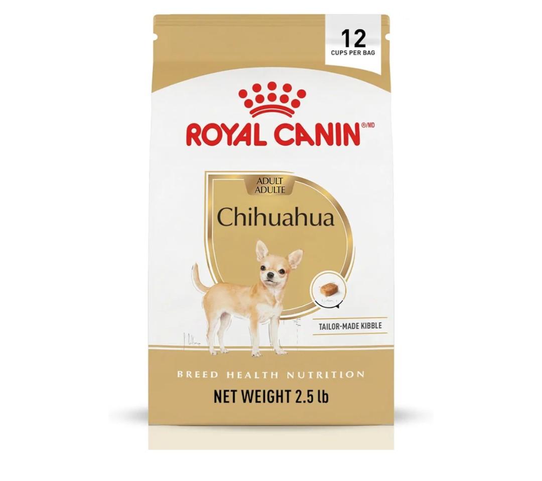 ROYAL CANIN Chihuahua Adult Dry Dog Food, 10 lb Bag | Coat Health with Omega Fatty Acids, Highly Palatable for Adult Chihuahuas 8+ Months, Specialized Small Kibble : Pet Supplies