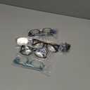 CCVOO 4.5 Reading Glasses for Women, Eye glasses, Blue Light Readers for Women, Cheaters (C1 Mix)